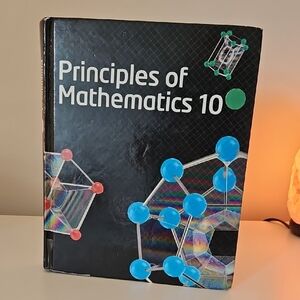 Principles of Mathematics 10 Textbook